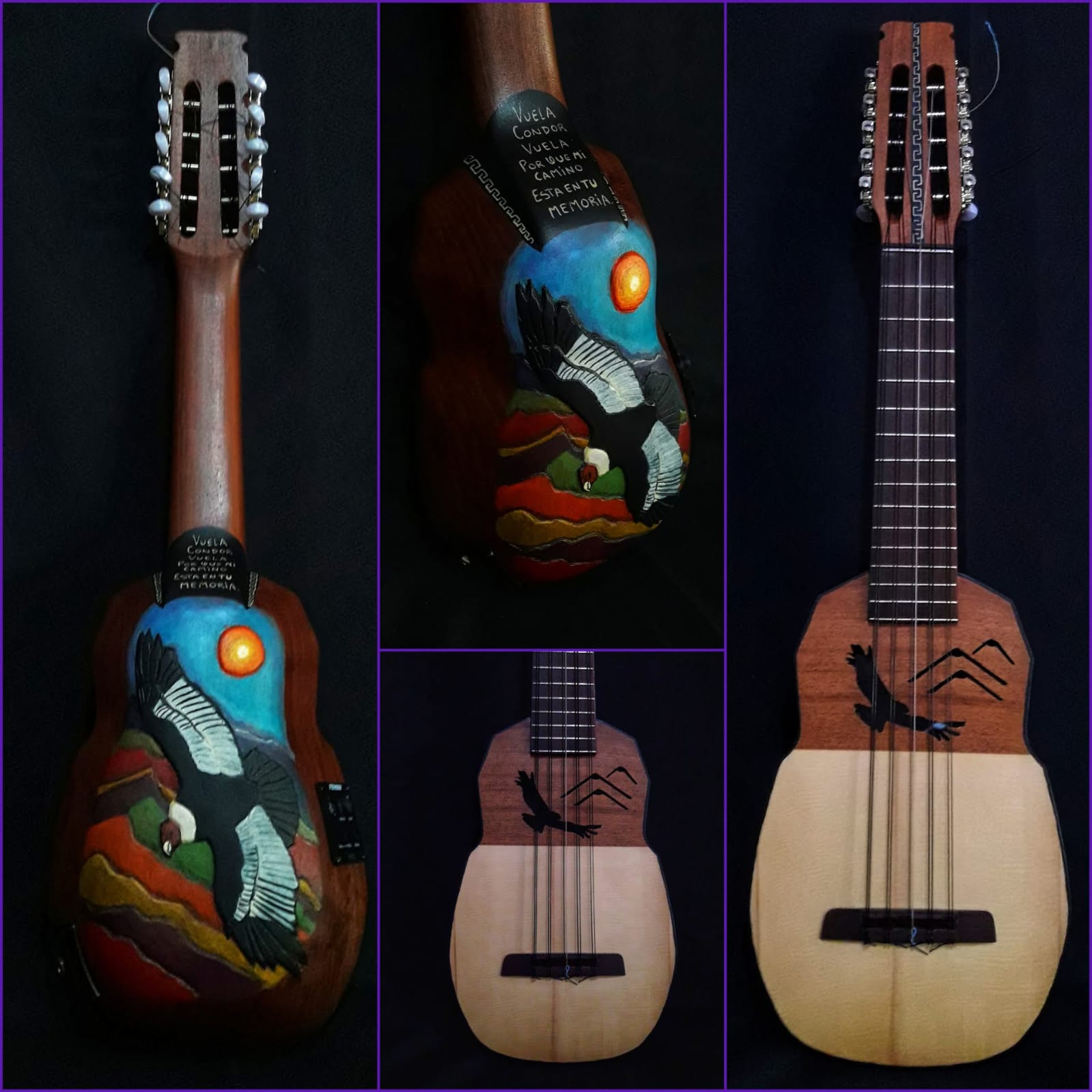 Charango de estudio de alta calidad artesanal